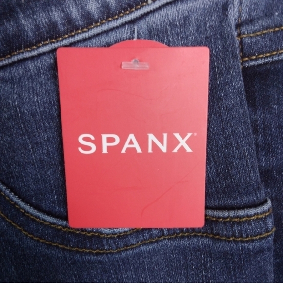 NWT SPANX Pull-On Skinny Jeans. Tummy Control Technologie $128 - Picture 9 of 12